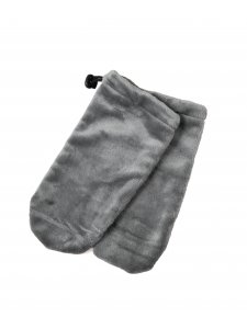Махровые рукавички (цвет: серый)
